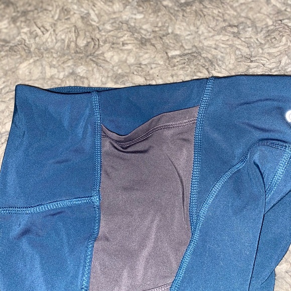 Blue and grey leggings - Picture 3 of 4